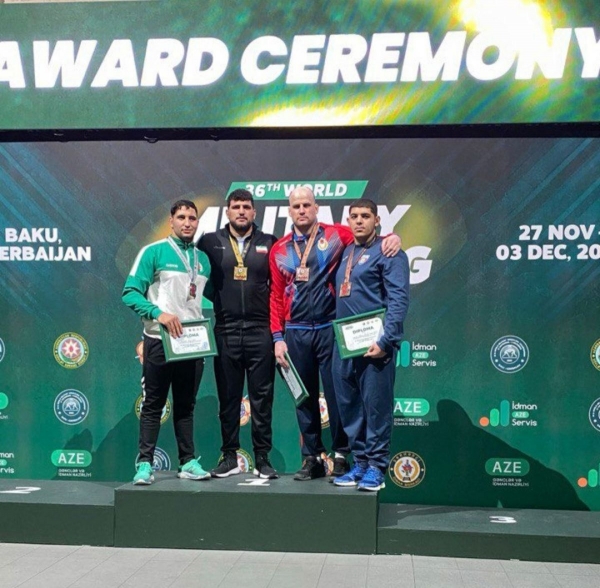 Виталий Щур завоевал медаль чемпионата мира среди военнослужащих
